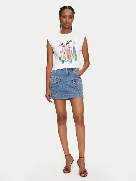 MET MET Gonna di jeans M10 182GN Blu Regular Fit