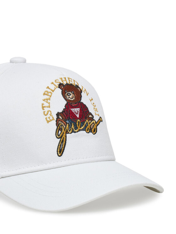 Guess Guess Шапка с козирка H5RZ09 WO08O Бял