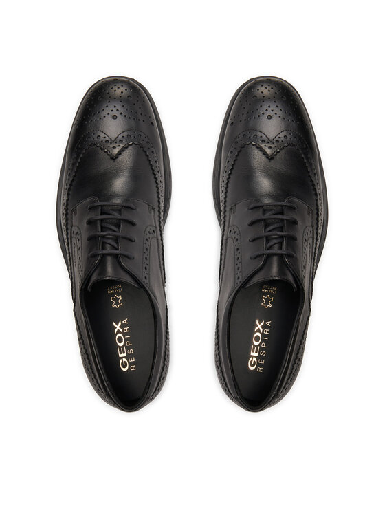 Geox Geox Poltopánky U Dublin B U34R2B 00043 C9999 Čierna