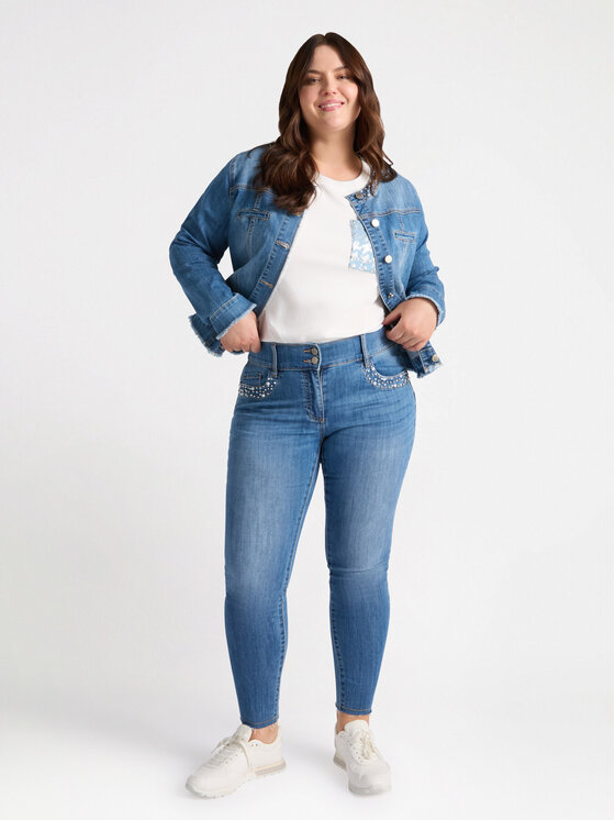 Fiorella Rubino Fiorella Rubino Jeans P585T004841N024 Blu Skin Fit