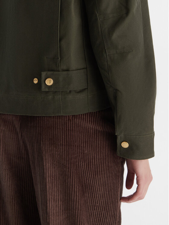 Hunter Hunter Μπουφάν μεταβατικό Leith HARW0065251 Πράσινο Oversize