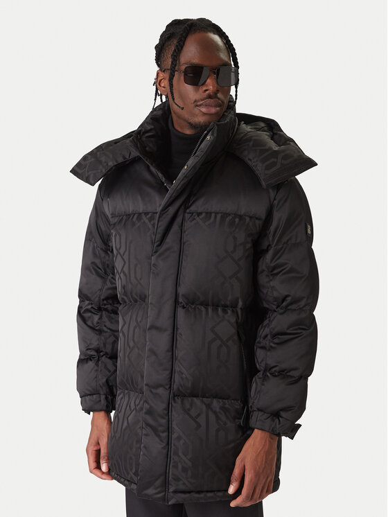 HUGO HUGO Pūkinė striukė Melmus 2541 50549098 Juoda Regular Fit