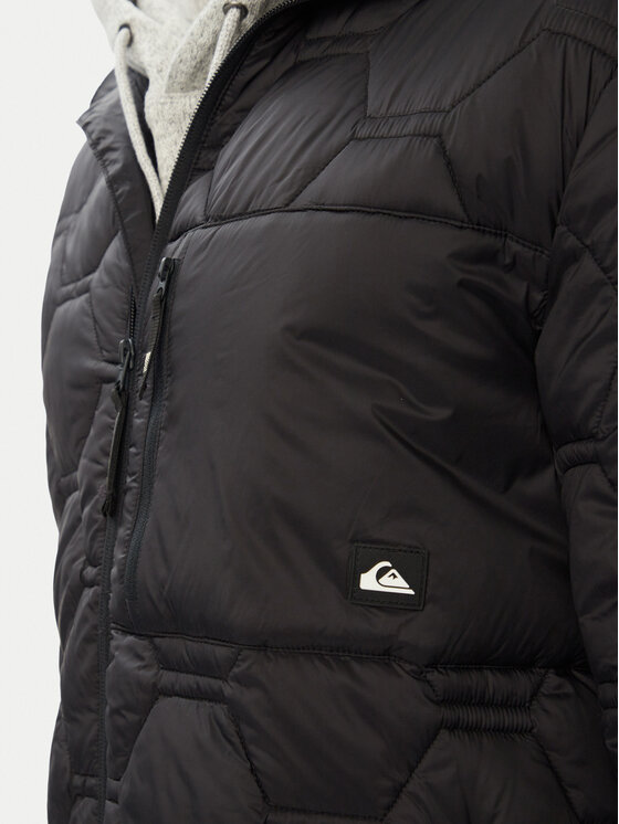 Quiksilver Quiksilver Μπουφάν μεταβατικό EQYJK04222 Μαύρο Regular Fit