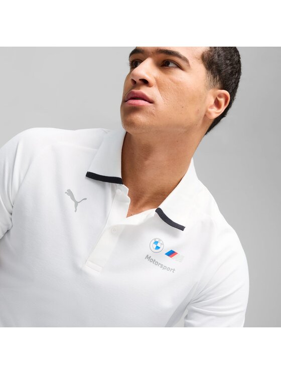 Puma Puma Polo 627462 Biały Regular Fit