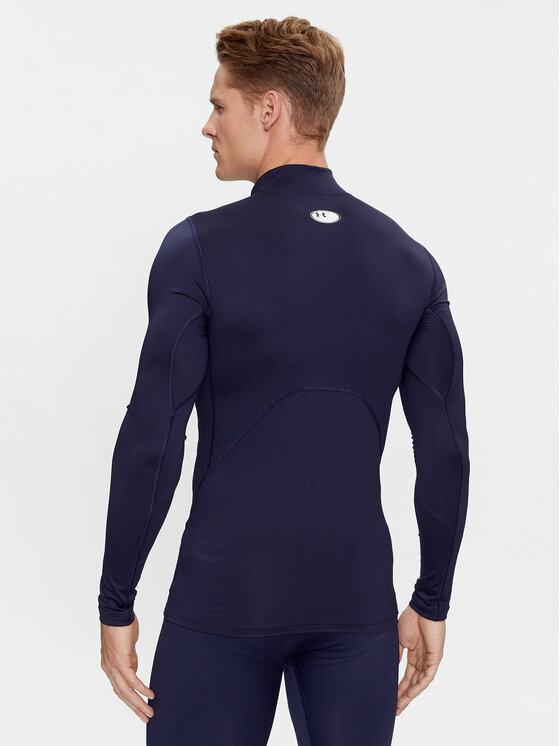 Under Armour Under Armour Koszulka techniczna Ua Cg Armour Comp Mock 1366072 Granatowy Compression Fit