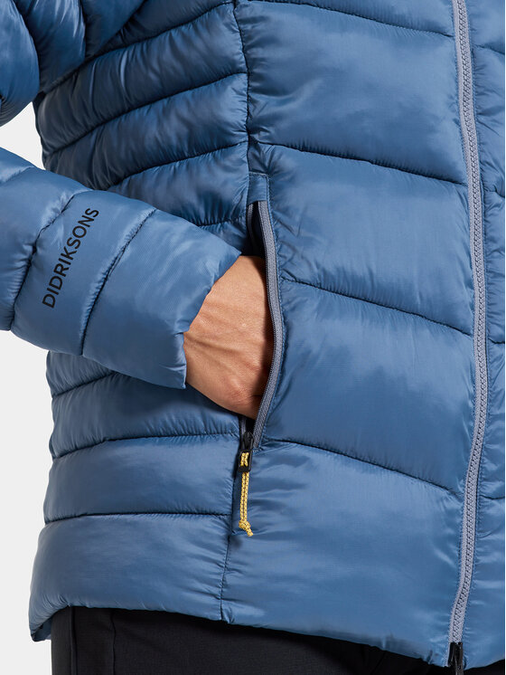 Didriksons Didriksons Kurtka zimowa June Wns Jkt 504945 Niebieski Regular Fit
