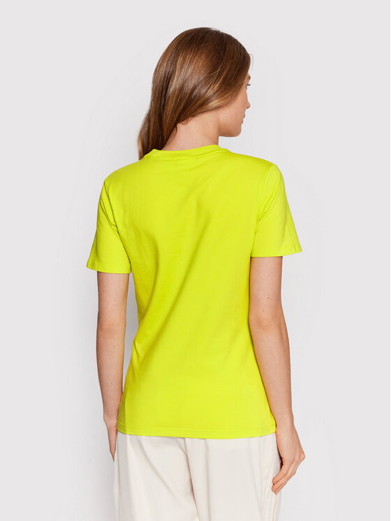 adidas T Shirt adicolor Classics Trefoil HE6872 Gelb Regular Fit
