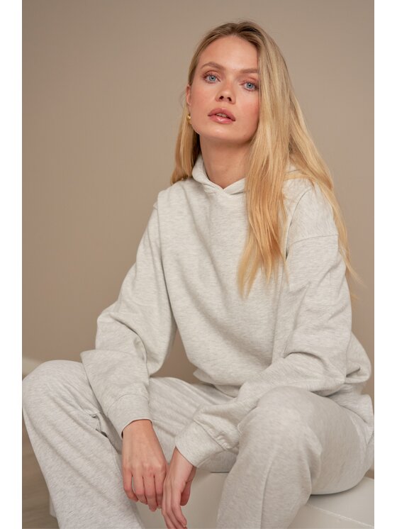 TeeShoppen TeeShoppen Bluza 'Basic Collection' Szary Regular Fit