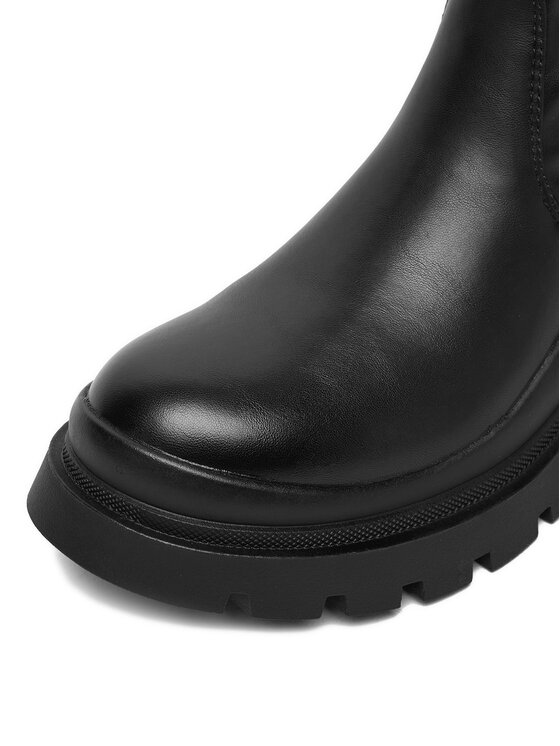 DeeZee DeeZee Čizme preko koljena 5650-1 Crna