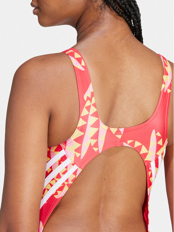 adidas adidas Costume da bagno FARM Rio 3-Stripes IT8584 Rosa