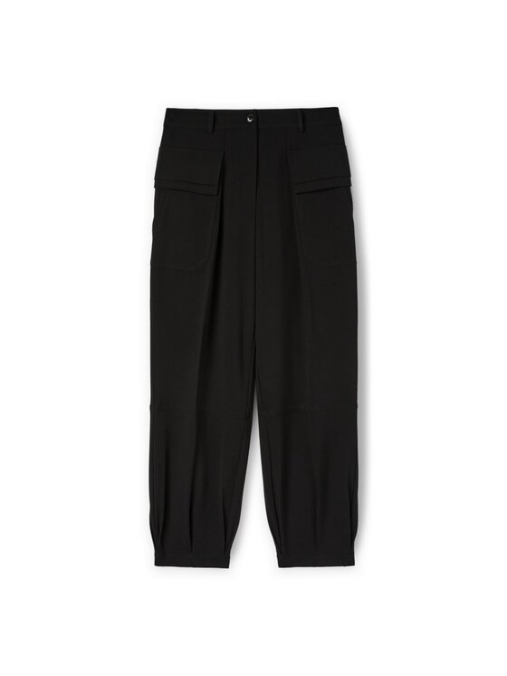 Motivi Motivi Pantaloni di tessuto P085Q004159N033 Nero Regular Fit