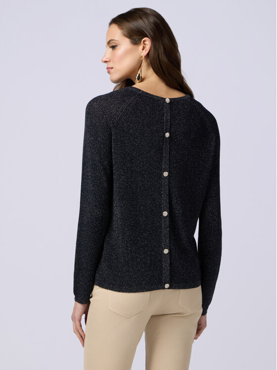 Oltre Oltre Cardigan M064J004790N034 Blu Regular Fit