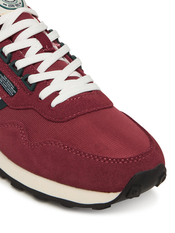 Pepe Jeans Pepe Jeans Sneakersy Kingston College M PMS400010 Bordowy
