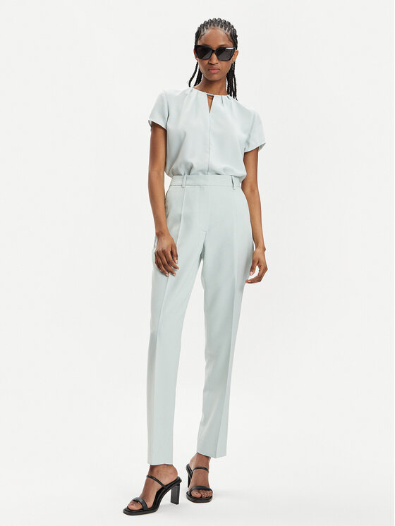 Calvin Klein Calvin Klein Bluse K20K207062 Himmelblau Regular Fit