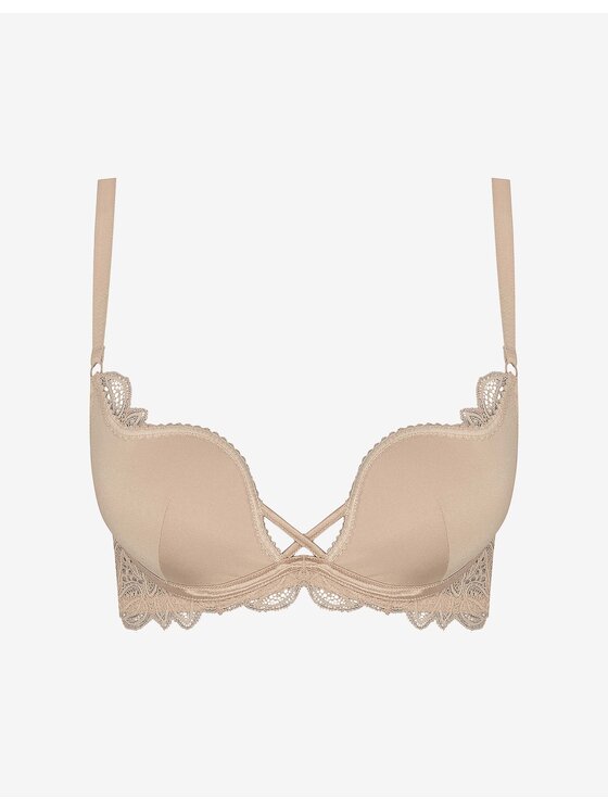 Esotiq Esotiq Biustonosz push-up 35431-80X Beżowy