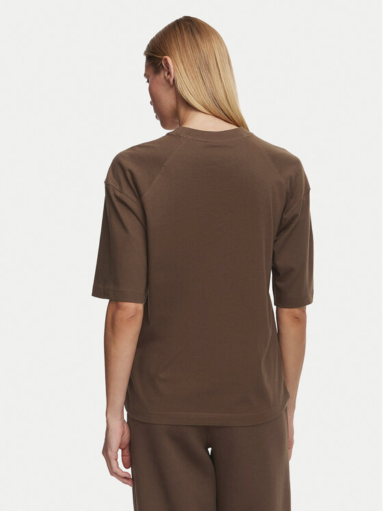 Reebok Reebok T-Shirt Reebok X Ewa Chodakowska Mila RK25977CCW Khaki Regular Fit
