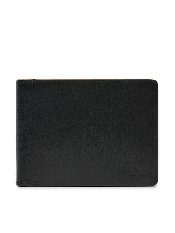 Calvin Klein Jeans Calvin Klein Jeans Sada peňaženka a puzdro na karty Gift Bifold Aop K50K512100 Čierna