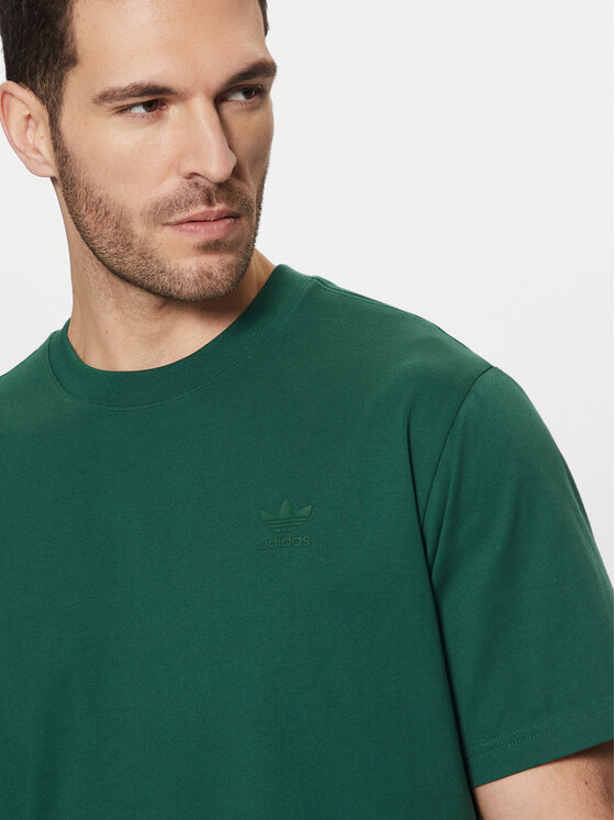 adidas adidas T-krekls Trefoil Series JD0680 Zaļš Regular Fit