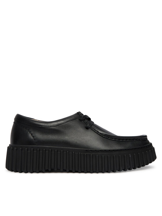 Clarks Clarks Poltopánky Torhill Bee 26186665 Čierna