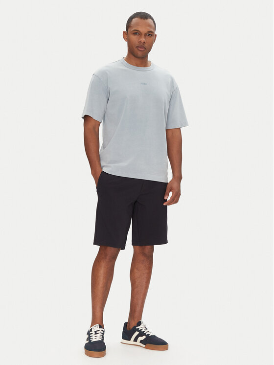 BOSS BOSS Szorty materiałowe S_Commuter-J 50511436 Granatowy Slim Fit