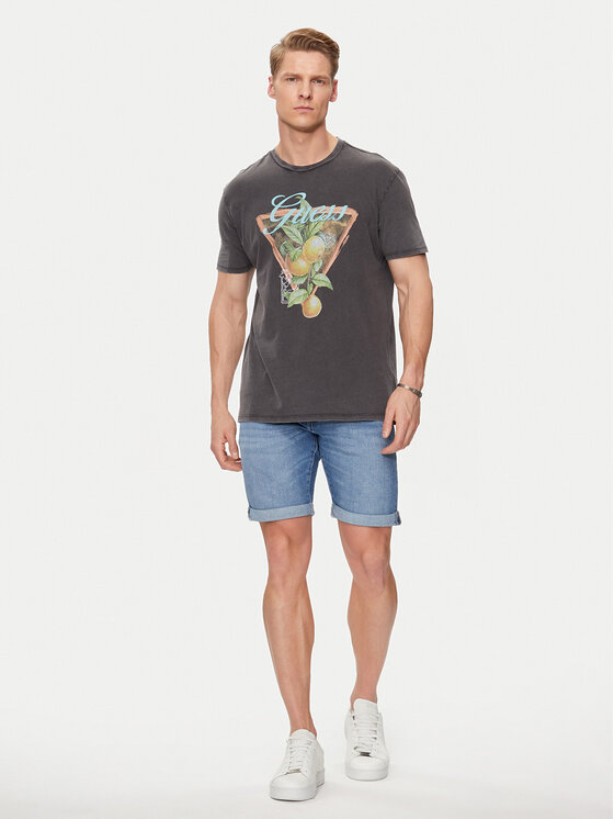 Only & Sons Only & Sons Džínové šortky Ply 22028772 Modrá Slim Fit