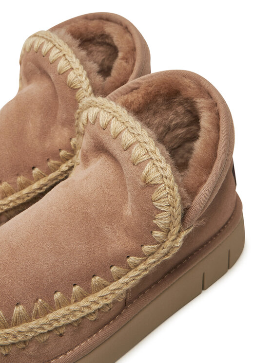 Mou Mou Μπότες Χιονιού Eskimo Bounce Sneaker FW531009A Μπεζ