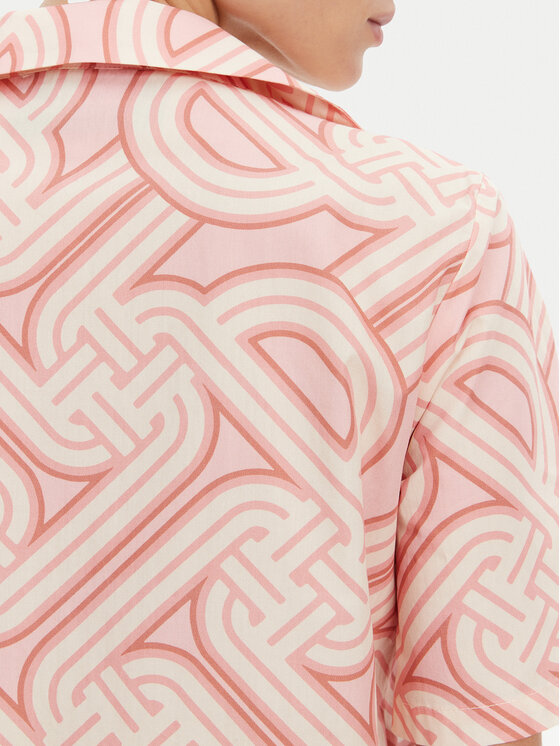 Silvian Heach Silvian Heach Camicia GPP25440CA Rosa Regular Fit