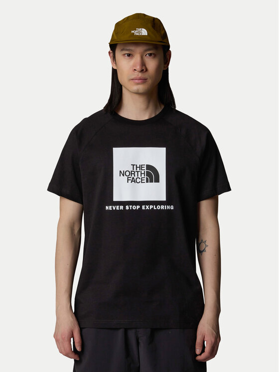 The North Face T-shirt Redbox NF0A87NJ Nero Regular Fit, taglia : M