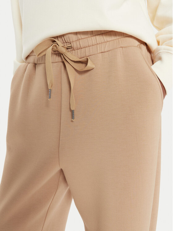 United Colors Of Benetton United Colors Of Benetton Sportinės kelnės 3PKLDF016 Smėlio Relaxed Fit