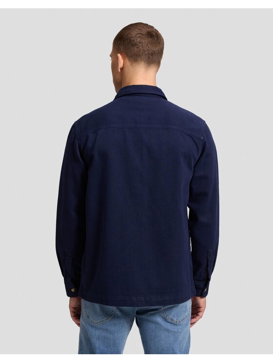 Lee Lee Koszula CAROLINA OVERSHIRT Niebieski Relaxed Fit
