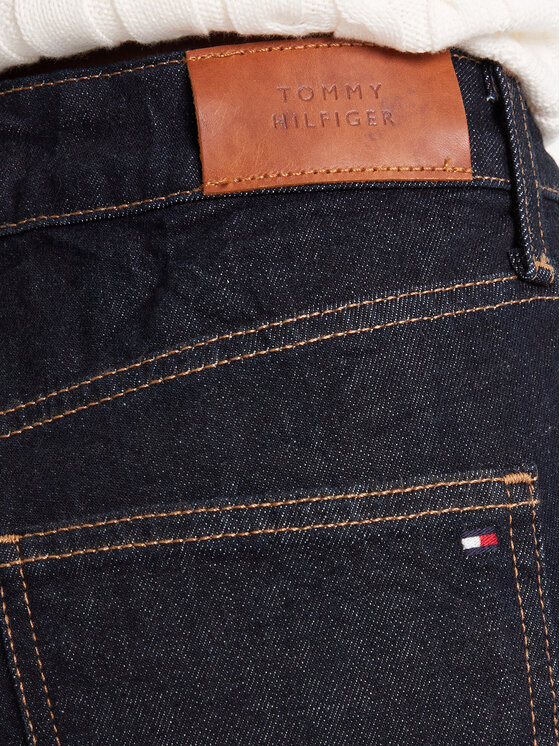 Tommy Hilfiger Tommy Hilfiger Jeansy WW0WW47153 Granatowy Slim Fit