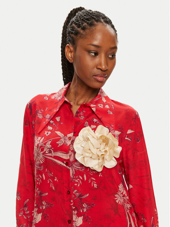 ViCOLO ViCOLO Camicia TB1273 Rosso Regular Fit