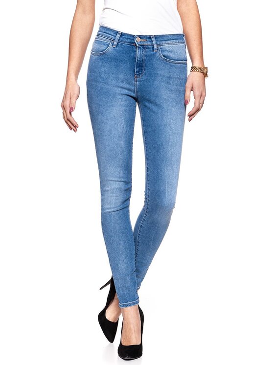 Wrangler Wrangler Jeans HIGH RISE SKINNY Blu Skinny Fit