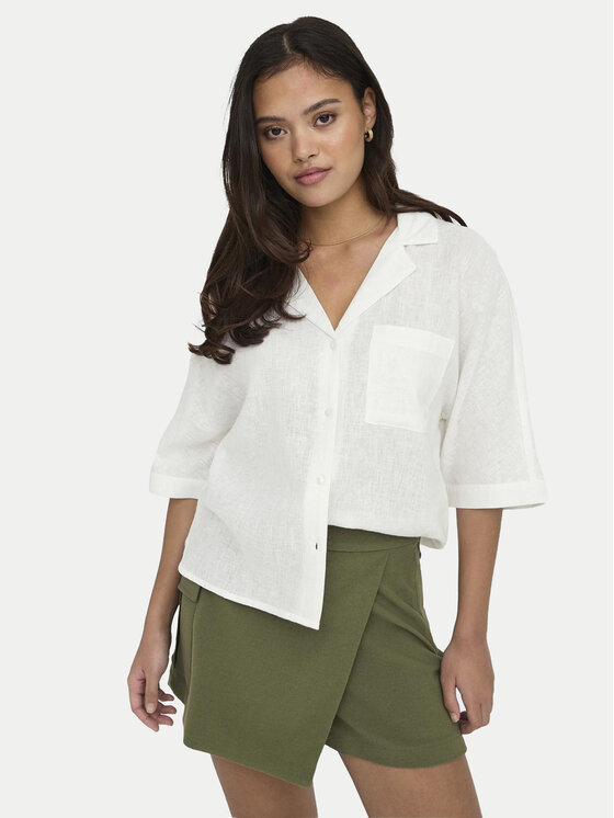 ONLY ONLY Сорочка Tokyo 15314215 Білий Regular Fit