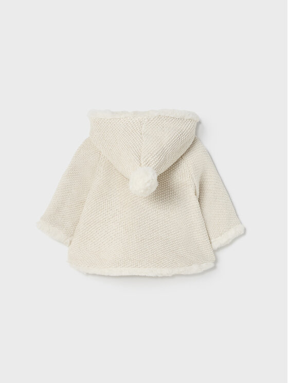 Cardigan 2395 Bianco Regular Fit