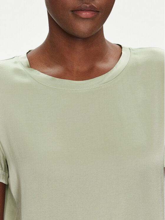 ViCOLO ViCOLO Majica TD0007 Zelena Relaxed Fit