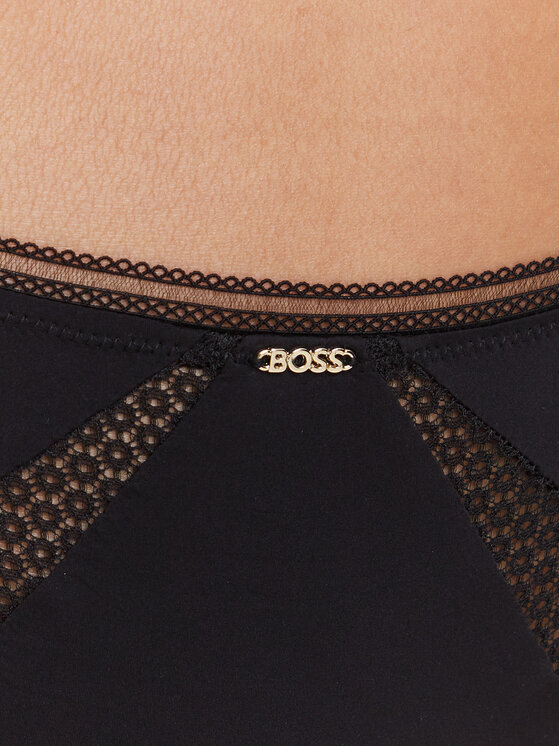 BOSS BOSS Klasične spodnje hlačke Pure 50545054 Črna
