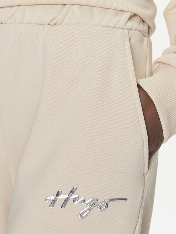 HUGO Hugo Donji dio trenerke Nasuede_2 50508560 Bež Relaxed Fit