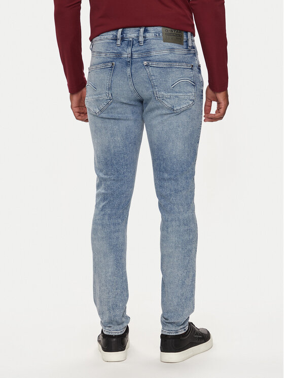 G-Star Raw G-Star Raw Jeans hlače Revend FWD D20071-D441 Modra Skinny Fit
