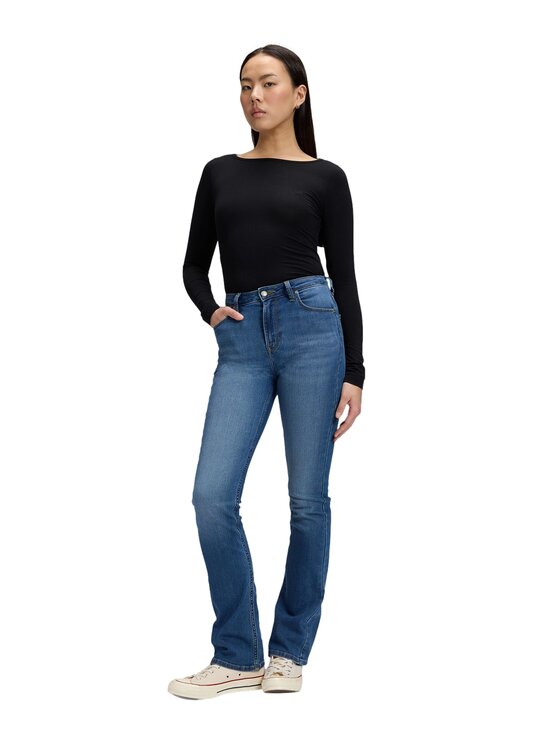 Lee Lee Jeansy 112385771 Niebieski Bootcut Fit