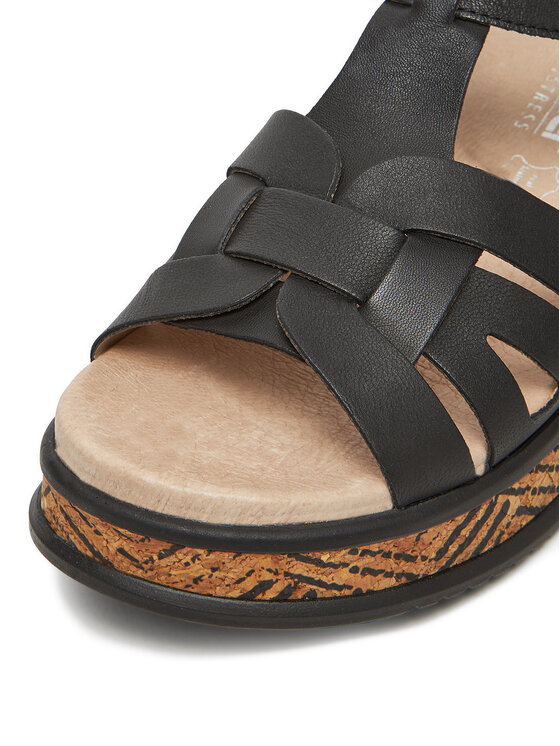 Rieker Rieker Sandali W0853-00 Nero