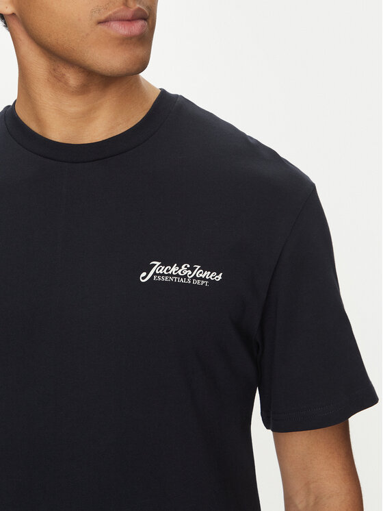 Jack&Jones Jack&Jones Komplektas: marškinėliai ir sportiniai šortai Beau 12277466 Tamsiai mėlyna Relaxed Fit