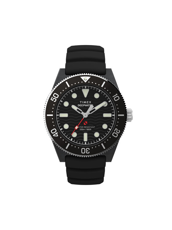 Timex Timex Zegarek TW2Y02200 Czarny