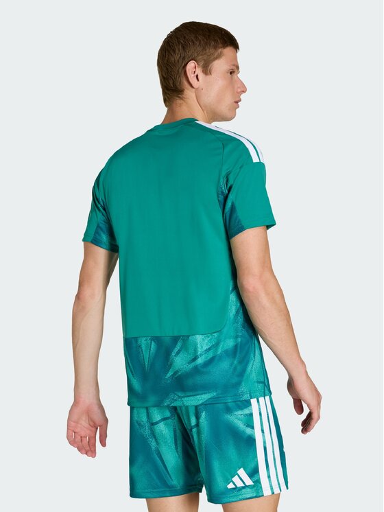 adidas adidas Koszulka techniczna 162112 Zielony Slim Fit