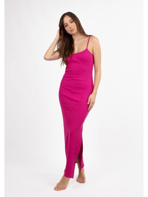 DKaren Sport DKaren Sport Sukienka codzienna DK-K-P7 Różowy Slim Fit