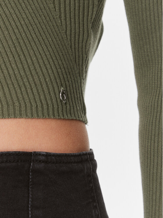 Guess Guess Sweater Marie W4RR24 Z3C71 Zöld Regular Fit