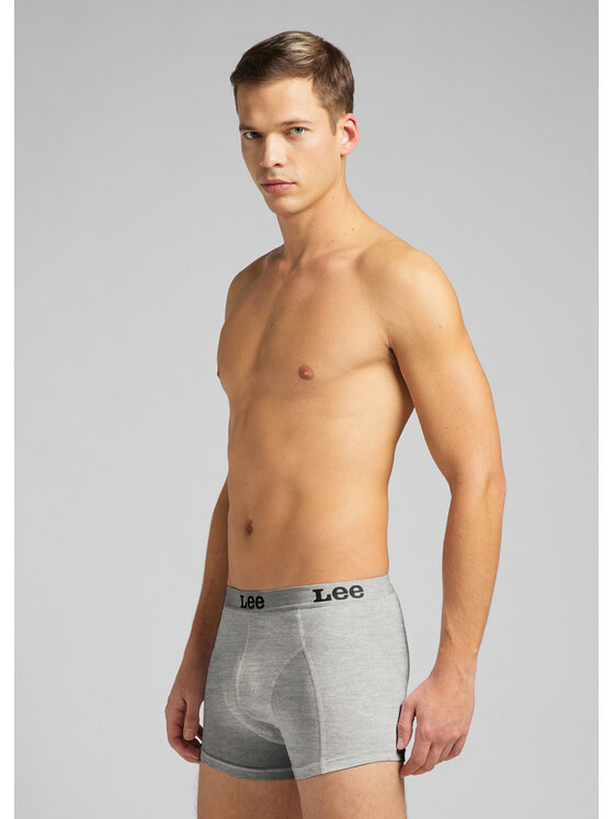 Lee Lee Boxer 2-PACK TRUNK Grigio