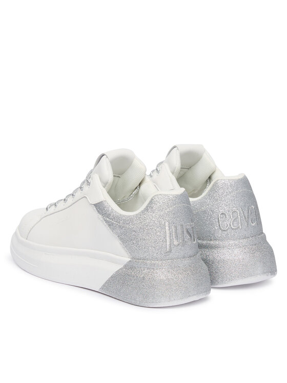 Just Cavalli Just Cavalli Sneakersy 81RA3SB3 ZPC46 Bílá