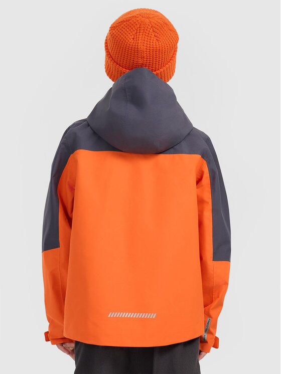 4F 4F Giacca di transizione 4FJRAW25TTJAM1014-70S Arancione Regular Fit