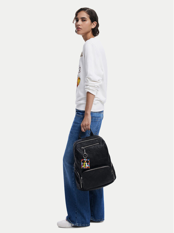 Desigual Desigual Rucsac All Mickey Chester 25SAKP04 Negru